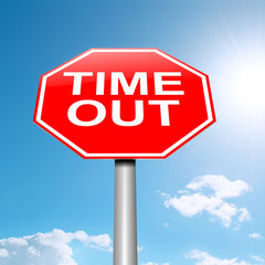 Time out concept.