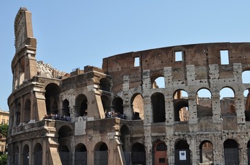 Fototapeta premium Veduta esterna del Colosseo