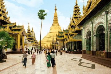 Rangun Myanmar - obrazy, fototapety, plakaty