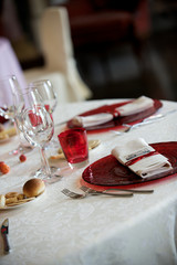wedding mise en place