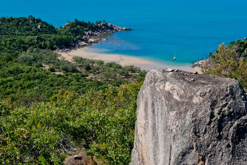 Isolated beach in Magnetic Island, Australia