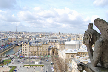 Los tejados de Paris, Catedral de Notre Dame