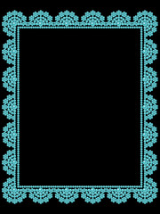 ターコイズフレーム