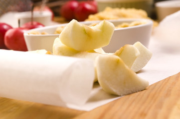 Apple pie ingredients