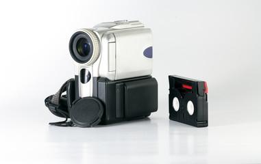Obraz premium mini camcorder with tape