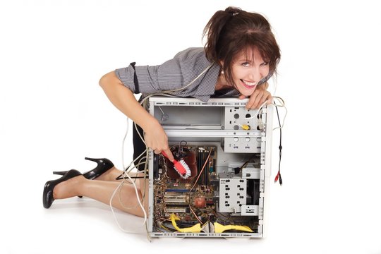 computer washing