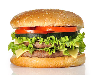 Hamburguesa doble.