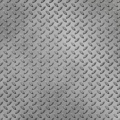 A Metal Background with Tread Plate Pattern