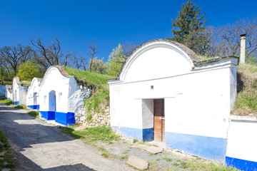 wine cellars, Petrov - Plze, Czech Republic