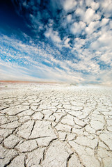 earth against sunset sky