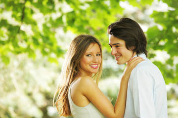Fototapeta premium Young lovers