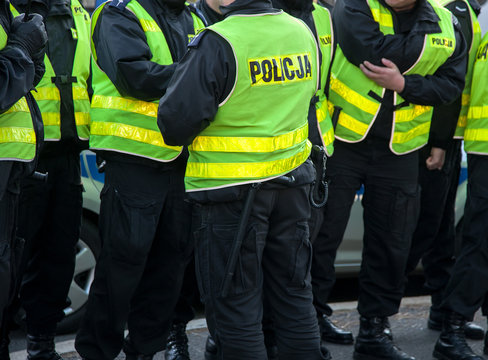 Police Action On Street