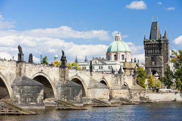 Fototapeta na wymiar Most Karola, Praga, Republika Czeska