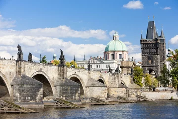Zelfklevend Fotobehang Charles bridge, Prague, Czech Republic © Richard Semik