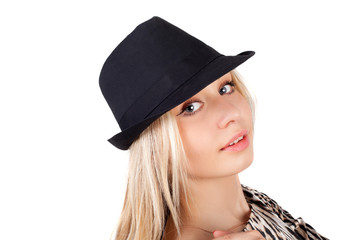 Girl in hat