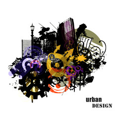 Urban design illustration