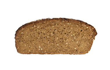 black bread slice