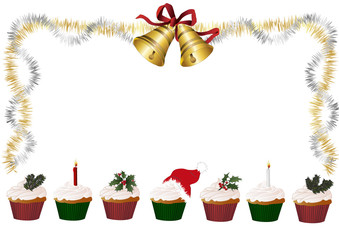 Christmas cupcake