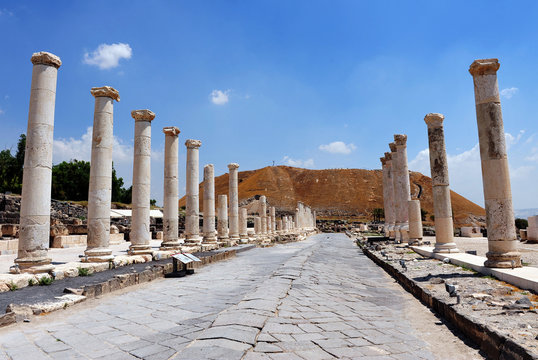 Travel Photos of Israel - Ancient Beit Shean