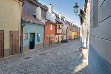 Street "Zlata ulicka" at Prague © petunyia