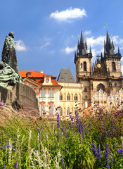 Old town in Prague.