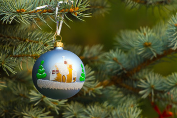 One piece of Christmas decoration