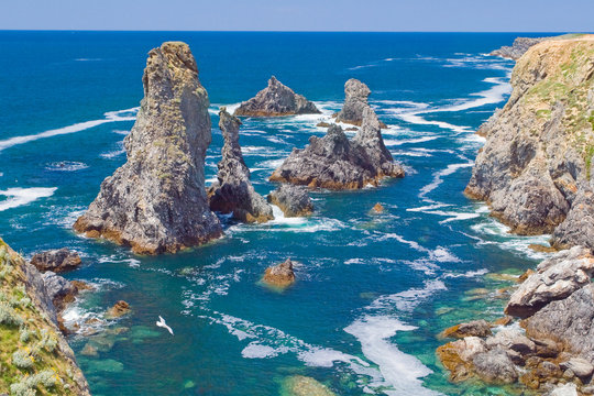 Landscapes of  Aiguilles de Port-Coton.