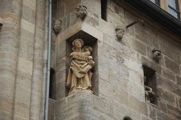 Obraz premium Détail de l'Eglise St Stéphane (Vienne)