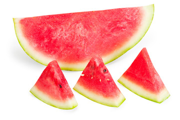 Watermelon isolated on white background