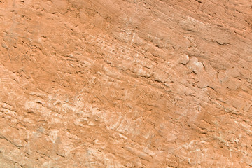 Clay structure as background
