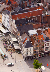 View of the city of Malines (Mechelen)