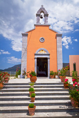 Fototapeta na wymiar Architektura z greckich kościołów na Krecie