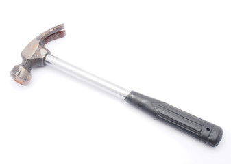 Hammer on a white background