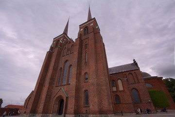 Fototapeta na wymiar Katedra w Roskilde