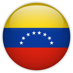 Venezuela Flag Glossy Button