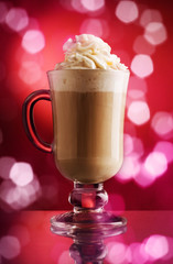 glass of coffee cocktail