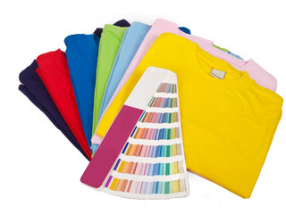 Color scale and t shirts