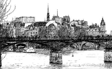 Paris-Pont des arts