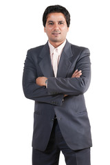 portrait of indian businessman