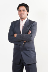 portrait of indian businessman