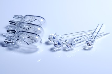 Fototapeta premium LEDと電球