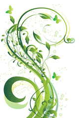 arabesque verte