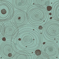 abstract seamless doodle pattern