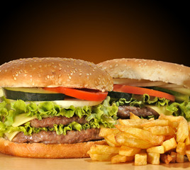 Hamburguesas.