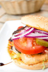 Cheese burger