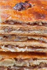 sweet pakhlava layers