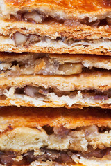 sweet pakhlava close up