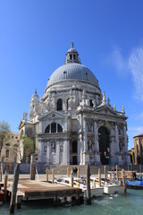 Obraz premium Eglise Santa Maria della Salute à Venise - Italie