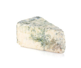 A piece of soft blue cheese