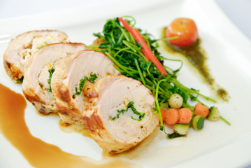 chicken breast stuffed with spinach